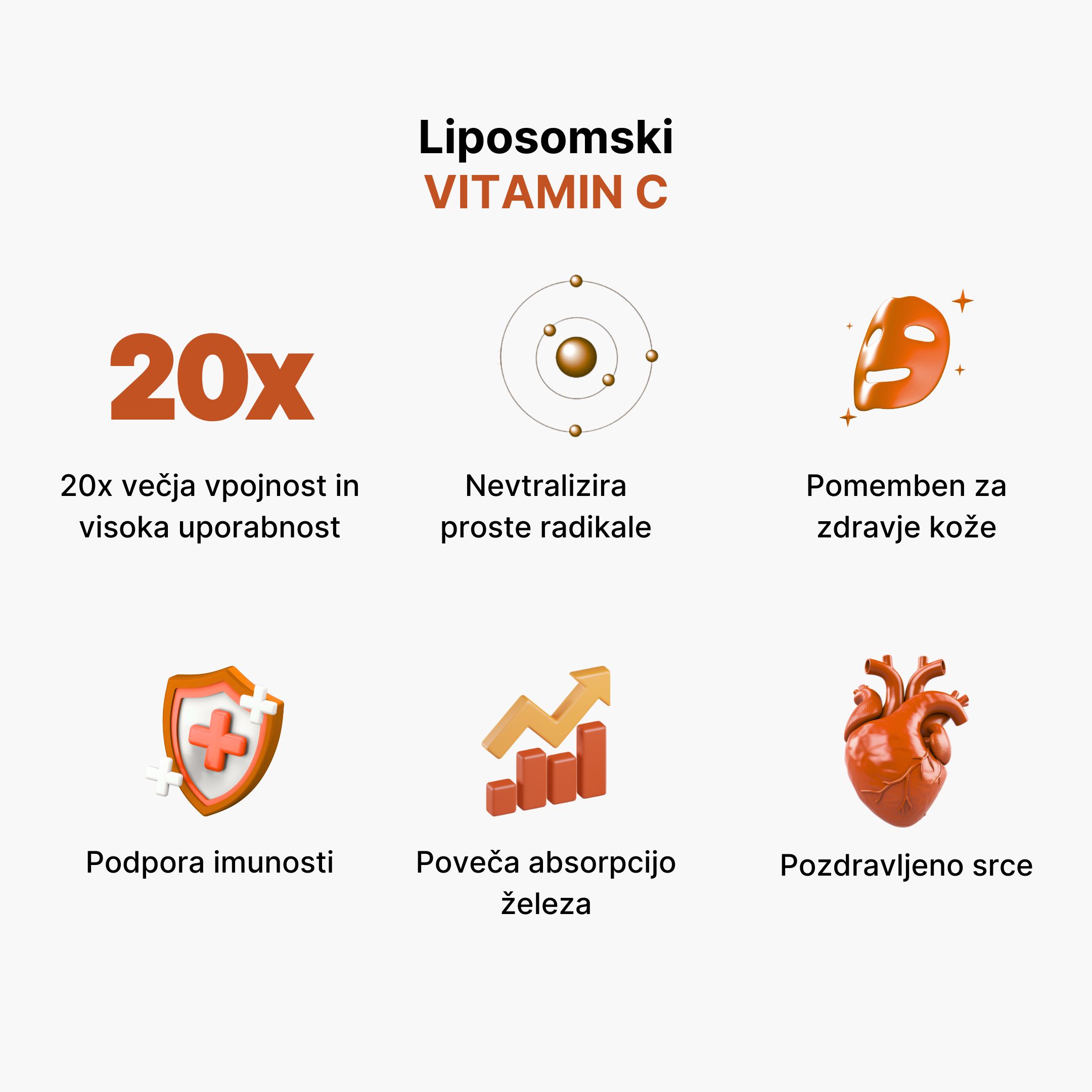 (Slovinština) Liposomální VITAMÍN C